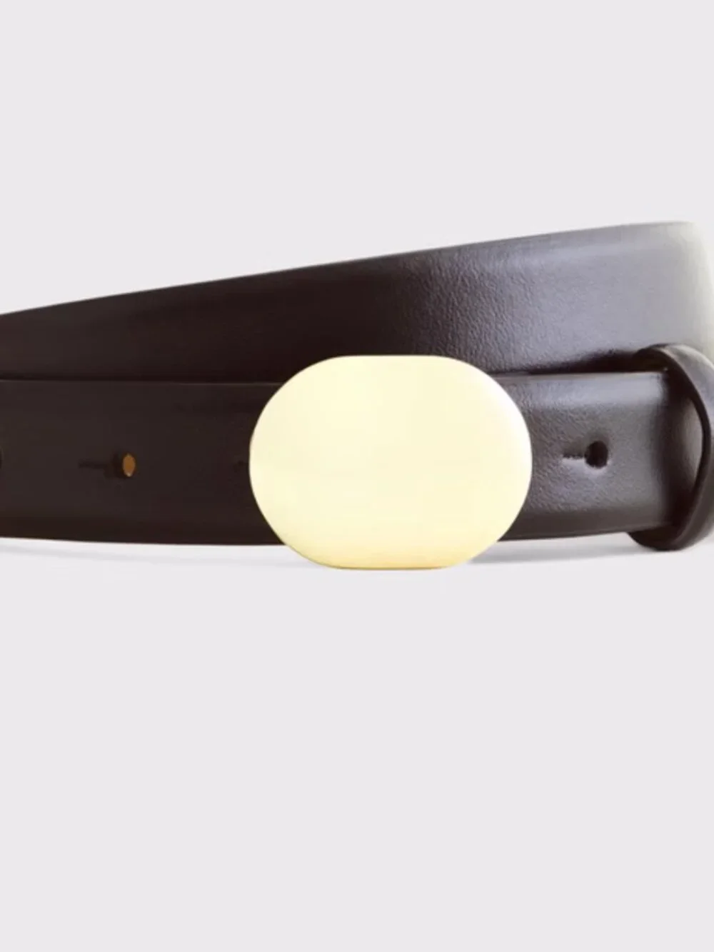 Leather Ornamental Buckle Belt